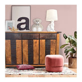 MADE TO ORDER Indian Lyon Wooden Sideboard 140x45x85 cm